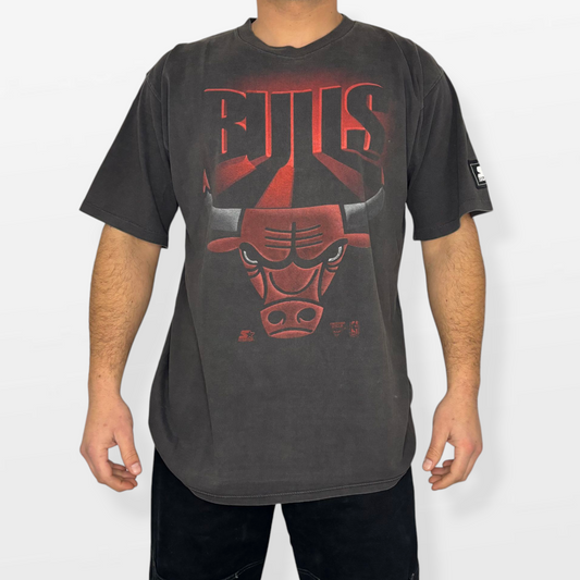 Vintage Chicago Bulls Oversized T-Shirt Single Stitch – Edizione Speciale Starter