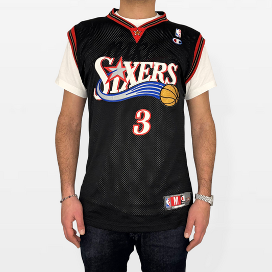 Maglia Vintage Philadelphia 76ers #3 – Edizione Iconica Anni ‘90