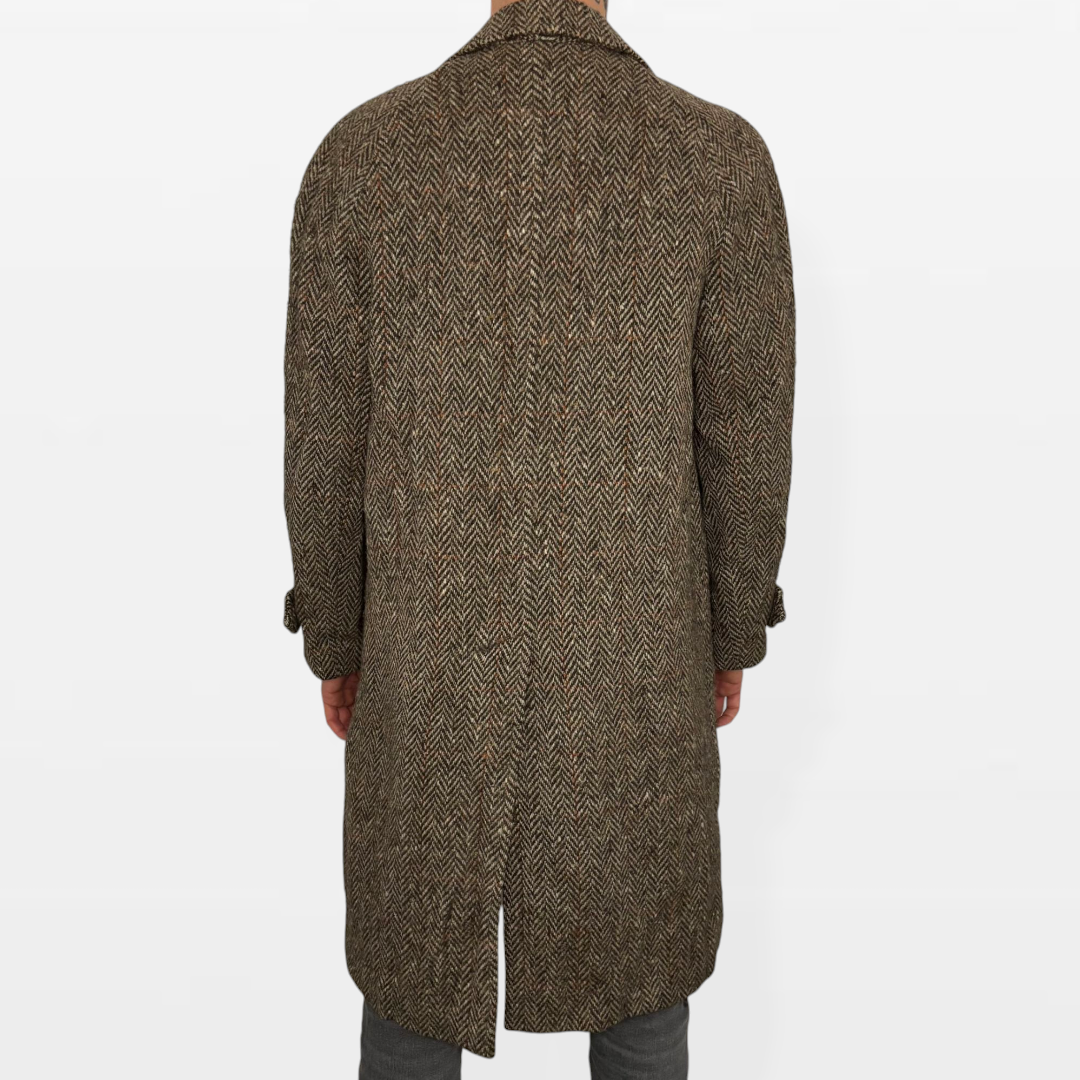 Burberrys Irish Tweed Vintage Coat – Cappotto in Tweed Irlandese