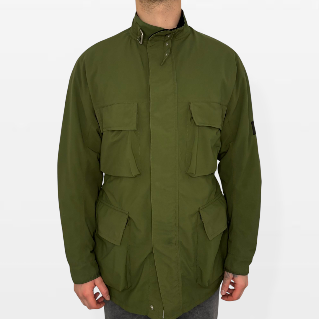 Giacca Belstaff Vintage Verde Militare – Iconico Stile Heritage