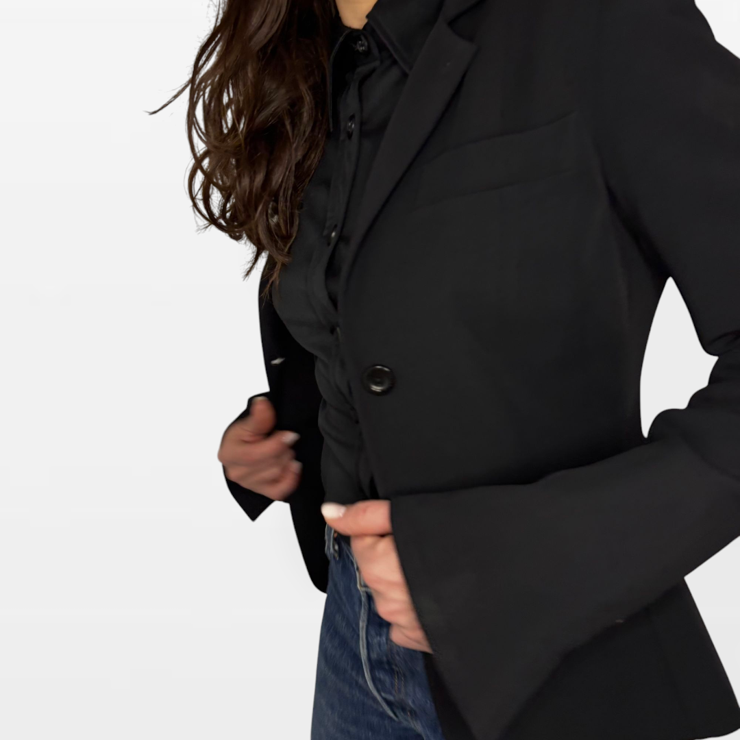 Blazer donna Nero