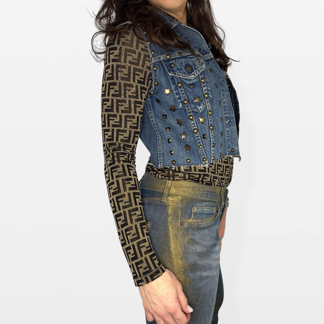 Gilet Levi’s Vintage Borchiato – Edizione Unica