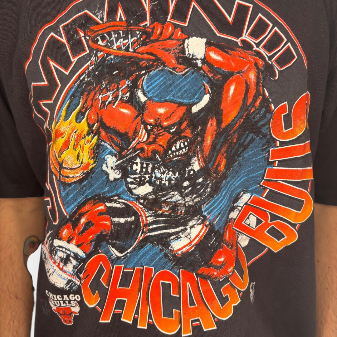 Starter x Chicago Bulls Vintage T-Shirt Single Stitch – Anni '90